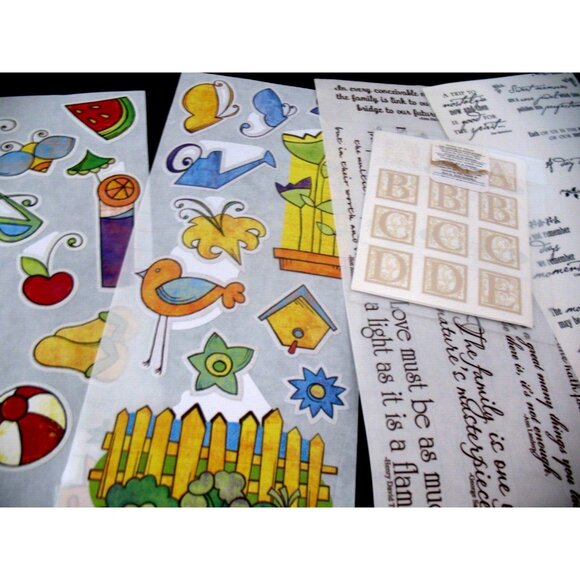 Lot of Stickers, Great Lengths, Summer, Autumn, Winter, Jewel, Spring, Titles. - Picture 6 of 9